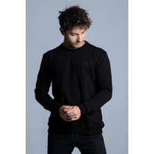 Stil Kombin New Age Baskılı Düz Sweat Mar ÖR300