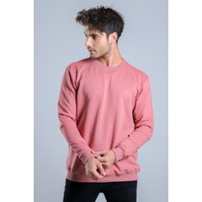 Stil Kombin New Age Baskılı Düz Sweat Mar ÖR300