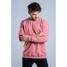Stil Kombin New Age Baskılı Düz Sweat Mar ÖR300