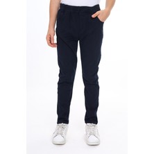 Kinderos Okul Pantolonu Beli Lastikli Kaşkorseli ECCK-BYMİK-JEAN-8431-8331