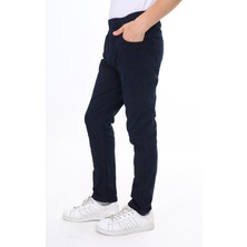 Kinderos Okul Pantolonu Beli Lastikli Kaşkorseli ECCK-BYMİK-JEAN-8431-8331
