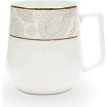 Aryıldız Evaliza Paisley Gold Rim Hanedan Mug