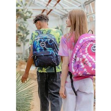 Hype Pink Heart Hıppy Tıe Dye Backpack (TWLG-784_1SZ)