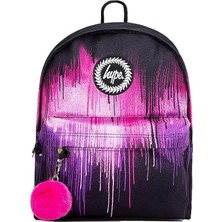 Hype Purple & Pink Drip Backpack (TWLG-703_1SZ)