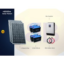 Başarı 6000 Watt Güneş Enerjisi Hazır Solar Paketi