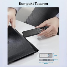 Orico Type-C To 3.0 Tf Sd Kart Okuyucu 3 Portlu USB 3.0 Çoklayıcı Adaptör Siyah