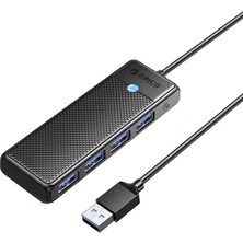 Orico 4 Portlu USB 3.0 Yüksek Hızlı 5gbps Hub Çoklayıcı Siyah