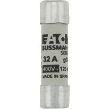 Eaton C10G32 Silindirik Sigorta 10X38, Gg/gl, 400V, 120KA - 32A