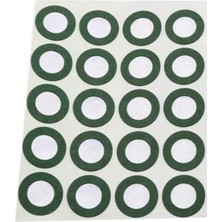 Cin 18650 Pil Izolasyon Conta Kağıdı - Delikli - 20 Adet