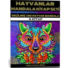 Hayvanlar Mandala Kitap Seti (4 Kitap)