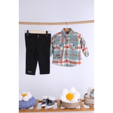 Baby Hola Babyhola Yün Polar Ceket Pantolon Erkek Takım 2'li 12592