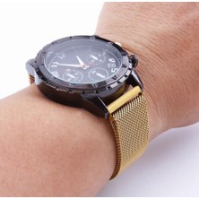 Cover Center  Huawei Watch Gt2 42MM /gt3 42MM Uyumlu 20MM Mıknatıslı Metal Hasır Kordon Manyetik Metal Hasır Örgü