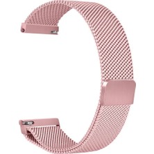 Cover Center  Huawei Watch Gt2 42MM /gt3 42MM Uyumlu 20MM Mıknatıslı Metal Hasır Kordon Manyetik Metal Hasır Örgü