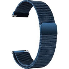 Cover Center  Huawei Watch Gt2 42MM /gt3 42MM Uyumlu 20MM Mıknatıslı Metal Hasır Kordon Manyetik Metal Hasır Örgü