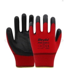 Beybi 3 Adet Beybi   Kırmızı Beybi 10 Xl Polyester Örme Nitril Kırmızı