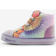 Skechers Shuffle Lite  - Lil Unicorn Win Küçük Kız Çocuk Çok Renkli Işıklı Spor Ayakkabı 314918N Mlt