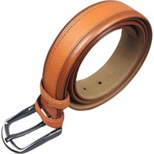 Cengiz İnler Çift Dikişli Düz  Erkek Mat Kemer