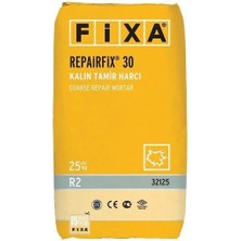 Fixa 25 kg Fixa Repairfix 30 Kalın Tamir Harcı Gri