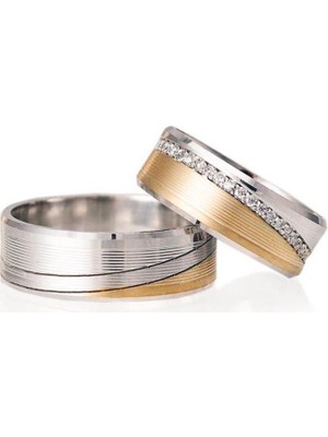 Gümüşcüm Carmen Modeli Bayan Gümüş Alyans