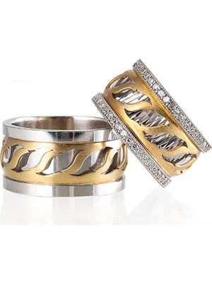 Gümüşcüm Karayel Gümüş Alyans Modeli Bayan Alyans