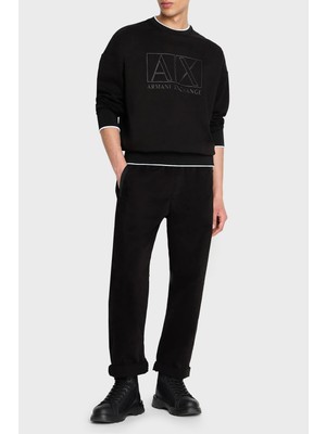 Armani Exchange Pamuklu Regular Fit Logo Baskılı Sweat Erkek Sweat 6rzmhj Zjdjz 1200