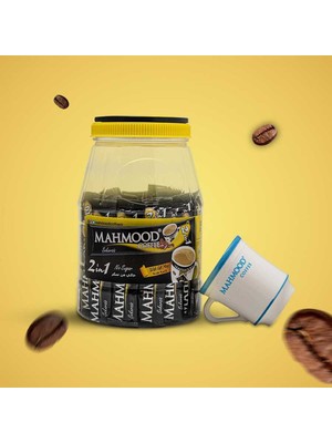 Mahmood Coffee 2'si 1 Arada Kahve 42 Adet X 10 G ve Fincan
