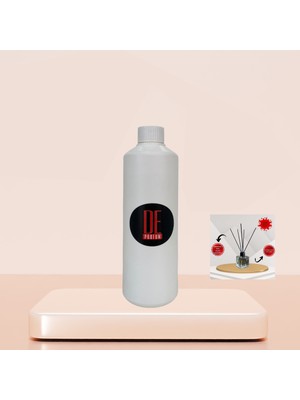 De Parfum Bahar Çiçekleri Kokulu Oda Kokusu 250 ml Yedek Dolum Şişesi + 115 ml Cam Şişe ve Bambu Çubuk