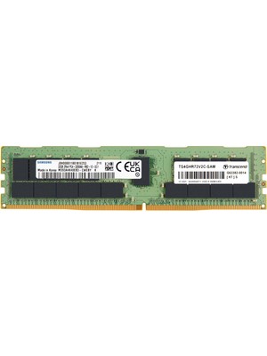 Transcend TS4GHR72V2C-SAM 32GB Ddr4 3200 Reg-Dımm 2rx4 2gx4 CL22 1.2V Server Ram