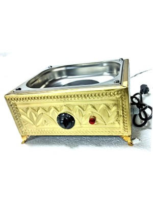 Tiryaki Bakır Kumda Kahve Makinesi Küçük Boy 19X18 cm A Bakır Kumda Kahve Sarı Renk Bakır A++ Safir Çay Kazanlrı