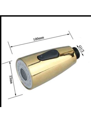 Yeni Gold Fonksiyonlu Musluk Başlığı