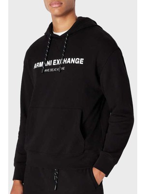 Armani Exchange Organik Pamuklıu Kapüşonlu Regular Fit Sweat Erkek Sweat 6rzmhf Zjdgz 1200