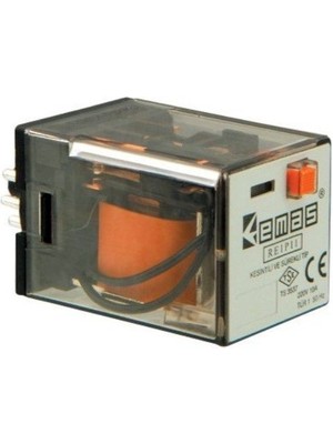 Emas Emas 220VAC Röle 3 Kontak 11 Pin RE1P11AC220