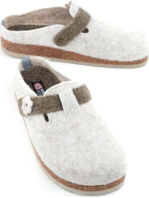 Gezer Kadın Kışlık Mantar Taban Terlik Hafif ve Konforlu Günlük Kullanım İçin Tasarlandı