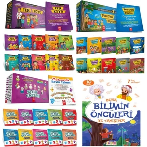 Model Eğitim Yayıncılık 3. ve 4. Sınıflar İçin Fen Köyü - Fen Köyü Büyüyor 2 Serisi -Beyin Takımı Matematik Öyküleri-Bora Bilimin Öncüleri ile Tanİşıyor