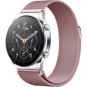 Cover Center  Huawei Watch 3/huawei Watch 3 Pro Uyumlu 22MM Metal Hasır Kordon Manyetik Metal Hasır Örgü