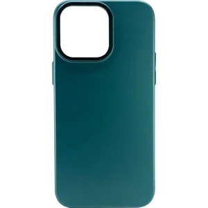 Apple iPhone 13 Pro Max Uyumlu Spray Metal Çerçeveli Deri Serisi Arka Koruma Kılıf