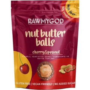 Just Vegan Store Rawsome Rawmygod Cherry & Peanut Nut Butter Balls