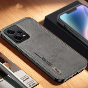 Poco X5 Pro 5g Için Uygundur Vintage Mat Manyetik Emiş Cep Telefonu Kılıfları (Yurt Dışından)