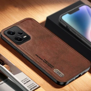 Poco X5 Pro 5g Için Uygundur Vintage Mat Manyetik Emiş Cep Telefonu Kılıfları (Yurt Dışından)