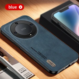 Honor X9A 5g Için Uygun Fırçalama Manyetik Emiş Cep Telefonu Kılıfları (Yurt Dışından)