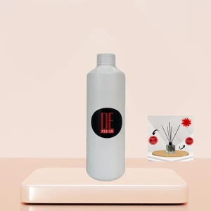 De Parfum Lavanta Kokulu Oda Kokusu 250 ml Yedek Dolum Şişesi + 115 ml Cam Şişe ve Bambu Çubuk