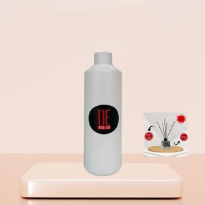 De Parfum Menekşe Kokulu Oda Kokusu 250 ml Yedek Dolum Şişesi + 115 ml Cam Şişe ve Bambu Çubuk