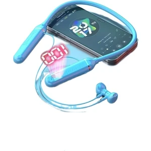 Dijital Ekran 5.2 ile Bluetooth Kulaklık Asılı Boyun (Yurt Dışından)