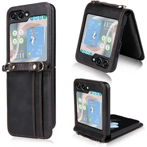 Deritelefon Kılıfı Için Samsung Galaxy Z Flip 5 With Kemerle (Yurt Dışından)