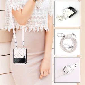 Deritelefon Kılıfı Için Samsung Galaxy Z Flip 4 With Kemerle (Yurt Dışından)