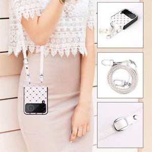 Deritelefon Kılıfı Için Samsung Galaxy Z Flip 4 With Kemerle (Yurt Dışından)