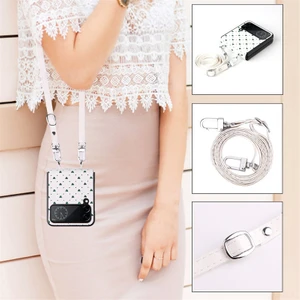 Deritelefon Kılıfı Için Samsung Galaxy Z Flip 4 With Kemerle (Yurt Dışından)