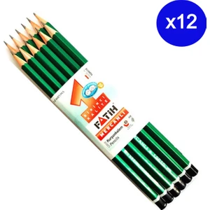 Mercanlı Kurşun Kalem Hb 12'li 12 Paket
