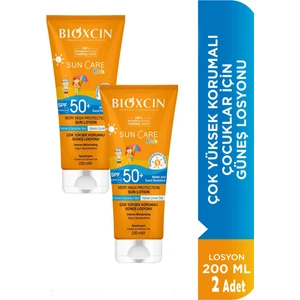 Suncare Kids Losyon SPF50 200 ml 2 Adet