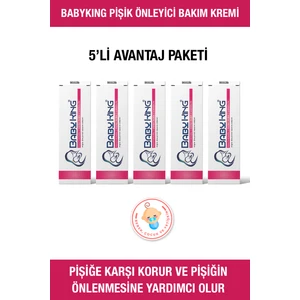 Baby King Pişik Önleyici Bakım Kremi 37 gr 5 Adet